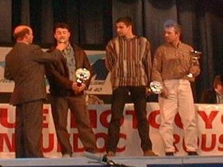 Enduro 125 : 1 Bot, 2 Mourgues, 3 Catel