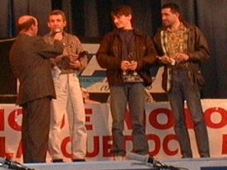 Enduro Vtran : 1 Catel, 2 Bartolami, 3 Chabbert