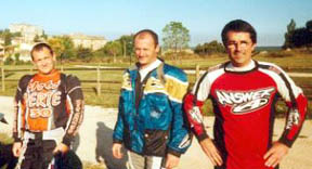 la Cournon Team: Fifi, Herv et Christophe (gch  drt)